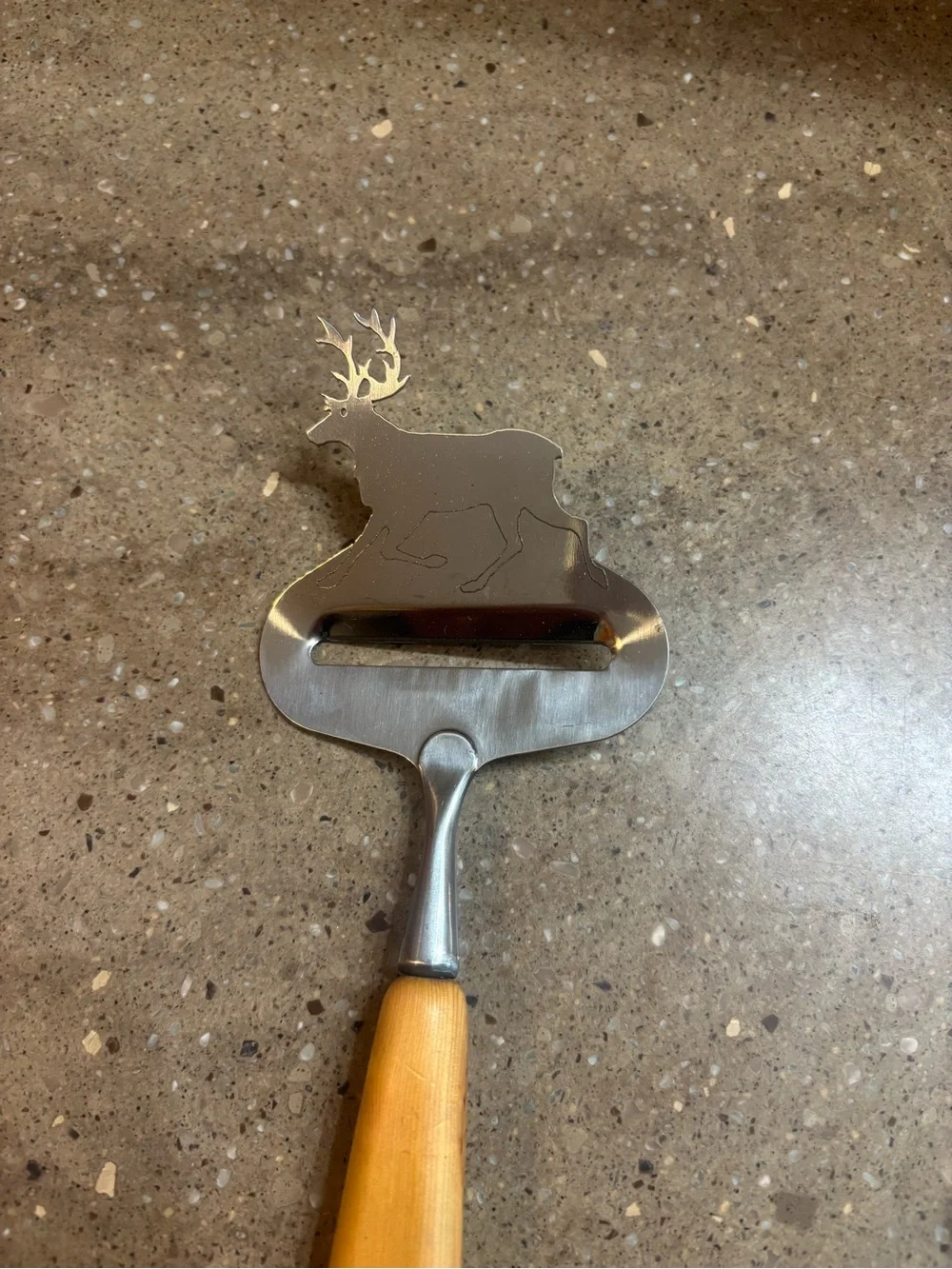 Erald Nordic Tallinn Reindeer Stainless Steel Cheese Slicer.